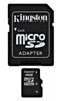 Kingston 4GB microSD Class 4 Card (SDC4/4GBER) Kingston 4GB microSD Class 4 Card (SDC4/4GBER)
